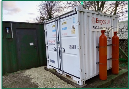 Biogas to bioCNG Upgrader